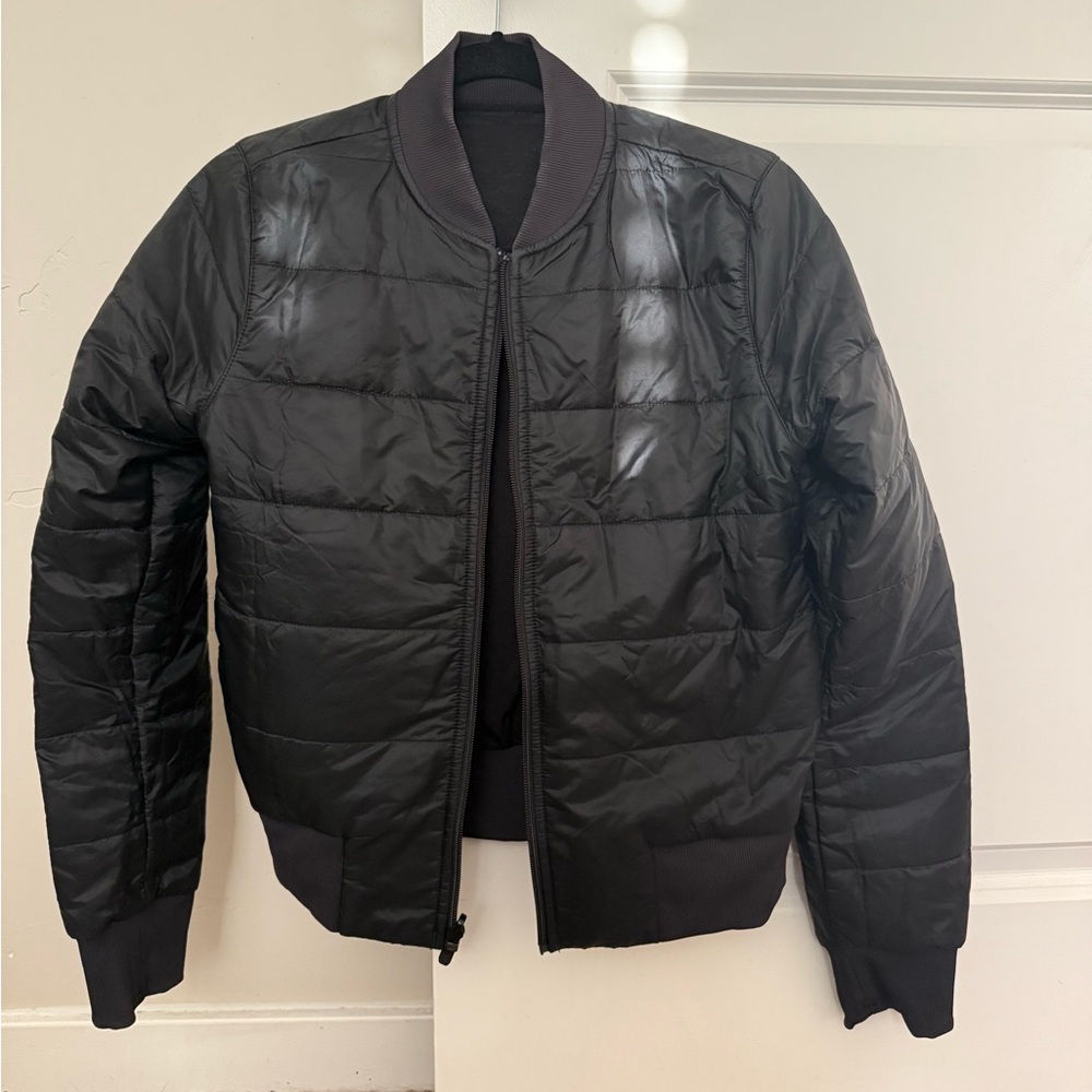 Lululemon Non-Stop Reversible Bomber in Black SZ4